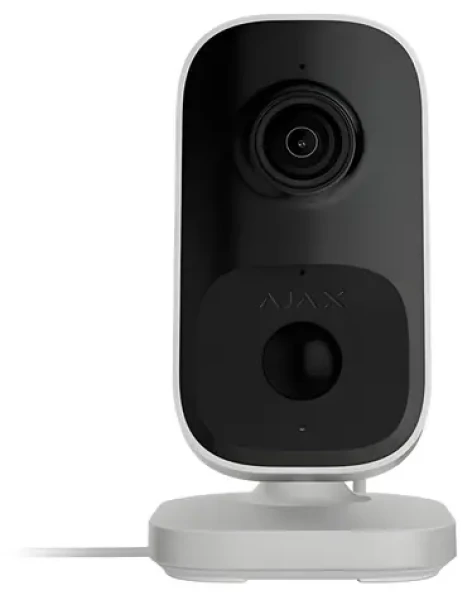 AJAX IndoorCam biela / Vnútorná IP kamera / 4 Mpx / Wi-Fi / PIR senzor / AI detekcia (111566.303.WH1)