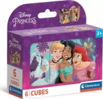 Clementoni obrázkové kocky Disney princeznej