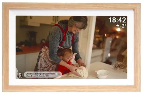 Denver PFF-1505LW / digitálny fotorámik / Wi-Fi / Micro SD / 1920 x 1080 px (dpff1505lw)