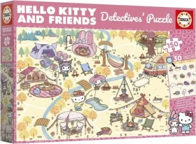 Educa Detektívne puzzle Hello Kitty Priatelia