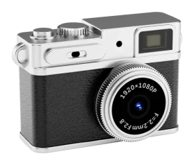 Denver DMC-1203B čierna / Mini digitálny fotoaparát / CMOS snímač / Micro SD / USB-C (ddmc1203b)