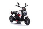 Mamido Detská elektrická motorka Fast Tourist biela