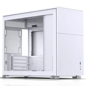 Jonsbo D31 TG biela / mATX / 1x USB-A 3.2 / 1x USB-C 3.2 / bez zdroja / priehľadná bočnica (D31 STD WHITE)