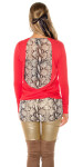 Trendy Koucla 2in1 jumper with Snake pattern Einheitsgroesse