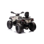 Mamido Detská elektrická štvorkolka Can-Am Outlander ATV 4x200W sivá