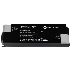 Deko Light BASIC, DIM, CC LED driver konštantný prúd 45 W 1.05 A 22 - 43 V/DC; 862210