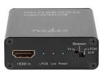 Nedis VEXT3470AT HDMI prevodník HDMI na audio analóg Jack + digital toslink (VEXT3470AT)