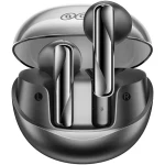 QCY T32 AilyBuds Clear čierna / Bezdrôtové slúchadlá / TWS / ANC / mikrofón / Bluetooth 5.3 / IPX5 / s dobíjacím boxom (T32 black)