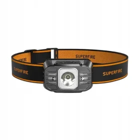 Superfire HL75-X Čelovka čierna / 220lm / USB / dopredaj (HL75-X)