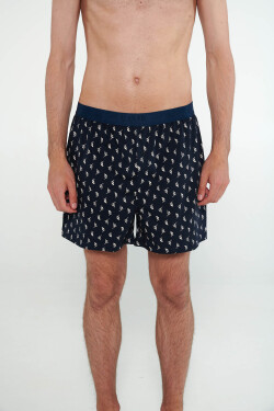 Vamp - Boxerky s potlačou 20853 - Vamp blue salute XXL
