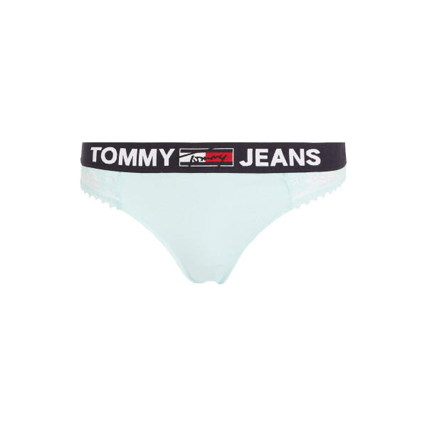 Dámske džínsové čipkované nohavičky UW0UW03539-C94 - Tommy Hilfiger L