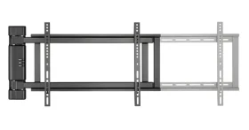 Equip 650336 čierna / Motorizovaný držiak TV / 32 "-75" / VESA 600x400 / nosnosť 50 kg / natočenie 0-170 ° (650336)