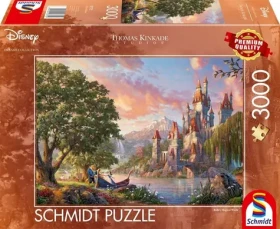 Schmidt Puzzle Kráska a zviera: Kúzelný svet Belle