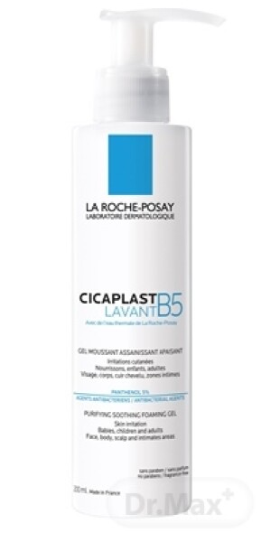 LA ROCHE-POSAY Cicaplast lavant B5 čistiaci penivý gél 200 ml