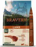 Bravery Dog Large/Medium Adult Lamb - 3x4kg