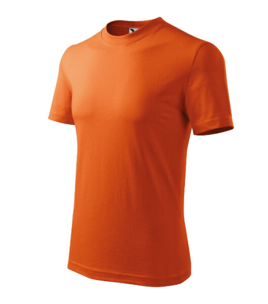 Ťažké unisex tričko oranžové S