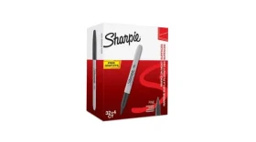 Sharpie Fine Popisovač permanentný s jemným guličkovým hrotom 0.9mm 36ks Čierny (2025040)