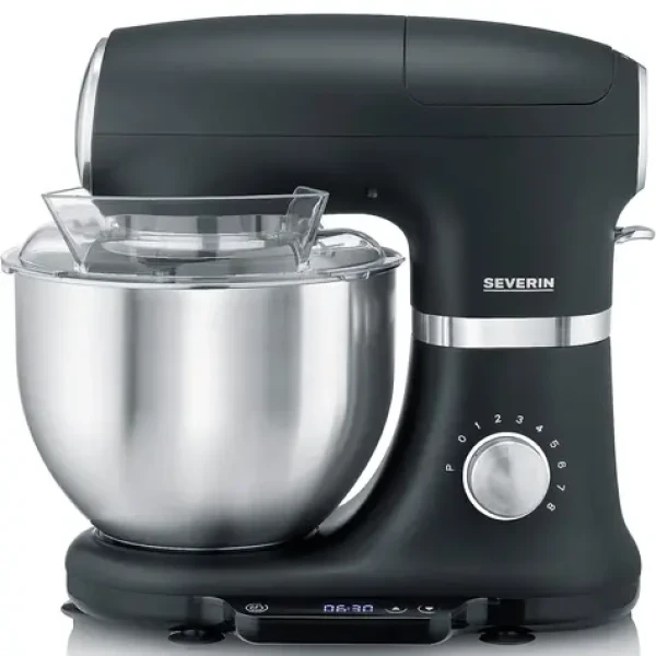 Severin KM 3898 čierna / Kuchynský robot / 1000W / 5.5l / 8 rýchlostí (KM 3898)