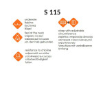 Dvojdielne plavky Self S115 Palermo12 black and orange - Self 42C