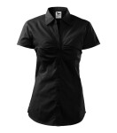 Elegantné dámske tričko čierne 2XL