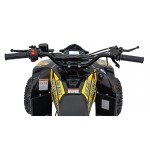 Mamido Detská benzínová štvorkolka RamiGO EXPLORER 110CC žltá