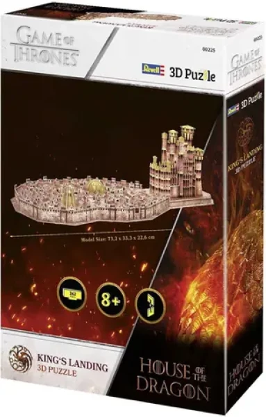Revell 3D puzzle House of the Dragon: King's Landing