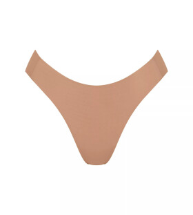 Dámske tangá ZERO Feel 2.0 High leg - BROWN - hnedá 00CM - SLOGGI BROWN XXL