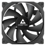 Chieftec ZF-1225PWM čierna / Ventilátor / 120mm / Hydraulic Bearing / 1600 RPM / 33 CFM / 4-Pin PWM (ZF-1225PWM)