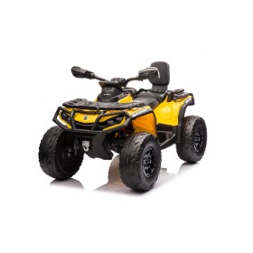 Mamido Detská elektrická štvorkolka Can-Am Outlander ATV žltá