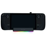 Razer Handheld Dock Chroma / dok pre handheld konzoly alebo tablety / 3x USB-A / 1x USB-C (100W) / HDMI / Ethernet (RC21-02310100-R3M1)