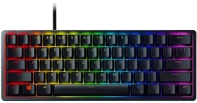 Razer Huntsman Mini čierna / Herná klávesnica / Razer Clicky Optical / 60% / USB-C / DE Layout (RZ03-03391700-R3G1)
