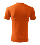 Klasické tričko unisex oranžové 3XL