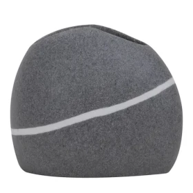 MSV ZEN kelímok s držiakom na zubné kefky sivý / polyresin (3700703955429)