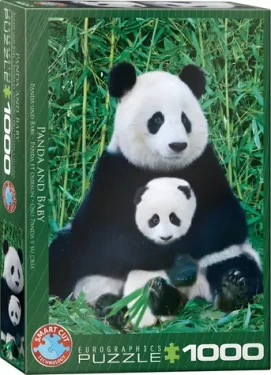 EUROGRAPHICS Puzzle Panda a mláďa