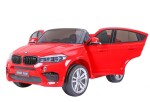 Mamido Elektrické autíčko BMW X6 M dvojmiestne XXL červené
