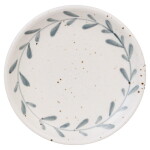 Strömshaga Kameninový tanier Viola Leaf Green 26 cm