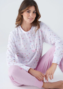 Dámske pyžamo Karelpiu KC8030 XL Růžová