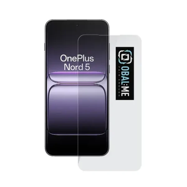 Obal:Me 2.5D Tvrdené Sklo pre OnePlus Nord 5 Clear (57983127417)