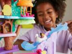 Mamido Mattel Polly Pocket Roztomilý domček na strome + bábiky zvieratká ZA5529