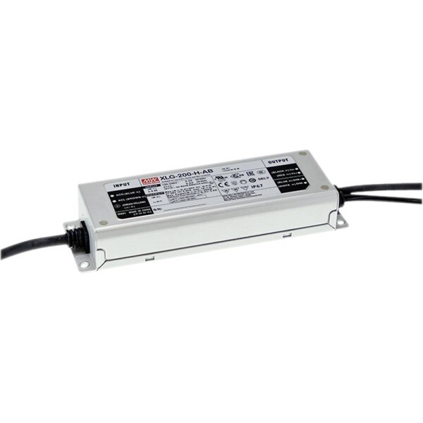 MEAN WELL XLG-200-12-A LED driver konštantné napätie, konštantný prúd 192 W 8 - 16 A 12 V/DC schválenie nábytku, outdoorový, PFC spínacie obvod, nastaviteľný,; XLG-200-12-A