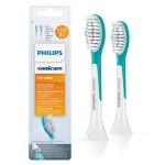 Philips Sonicare ForKids HX6042-33 / hlavica sonickej kefky 2 ks / štandardná veľkosť / biela (HX6042/33)