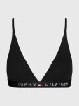 Dámska podprsenka UNLINED LOGO UNDERBAND TRIANGLE BRA UW0UW04144BDS čierna Tommy Hilfiger