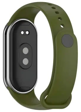 Beline Simple zelená / Remienok / silikónový / pre XIAOMI Mi Band 8, 9, 10