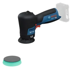 BOSCH GPX 12V-77 Professional modrá/čierna / Aku excentrická leštička / 12V / 77 mm / bez aku a nabíjačky (06019L4000)