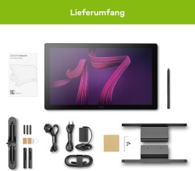 Wacom Sada Tablet graficzny Cintiq Pro 17 DTH172K0B ilustracja rysowanie