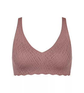 ZERO Feel Bliss Soft podprsenka - BROWN - hnedá 1141 - SLOGGI BROWN L2
