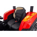 Mamido Detský elektrický traktor BLAST s prívesom 2x200W červený
