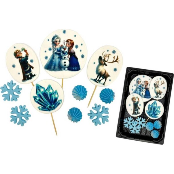 Cukrový zápich Frozen set - I LOVE CAKES - I LOVE CAKES