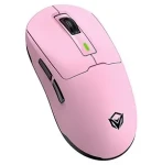 Meetion GW24 ružová / Herná myš / optická / 8000 DPI / Tri-Mode / RGB (GW24)