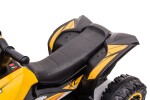 Mamido Detská elektrická štvorkolka XC-sport 2x45W žltá